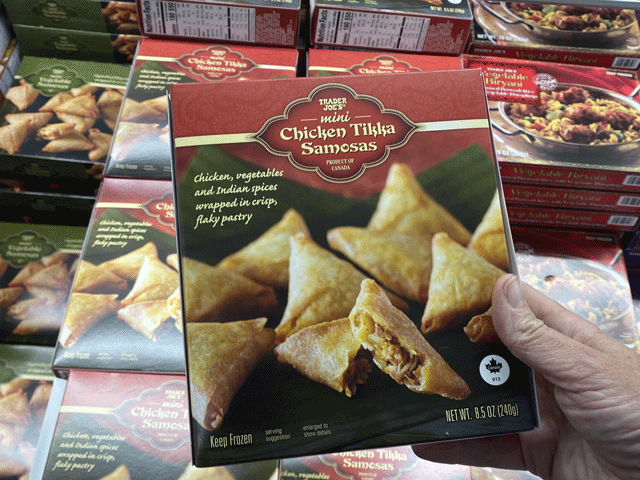 商人Joe的炒菜像Samosas很好吃